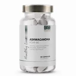 Екстракт ашваганди Sport Generation Healthy Line Ashwagandha KSM - 66, 60 капсул для підтримки організму в період стресу