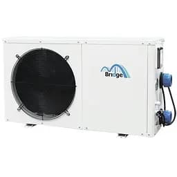 Тепловий насос до басейну до 75 м³ Bridge BP-140HS-EVI з Wi-Fi. Працює також на охолодження