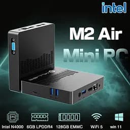Неттоп MLLSE M2 Air 6/128GB Black [161042] - мініатюра 4