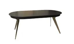 Стол раскладной Elissa 2000/2750x1000x770 черный