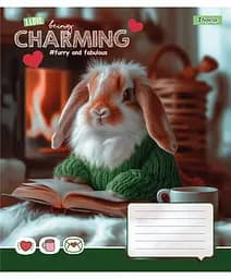 Зошит 1 вересня Charming А5, 18 аркушів в лінію (768186)