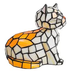 Нічний світильник Brille Кіт Тіффані BR-613T/1 E14 25-179