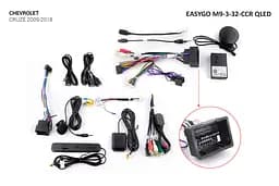 Штатна автомагнітола EasyGo M9-3-32-CCR QLED Chevrolet Cruze 2009-2018 - мініатюра 2