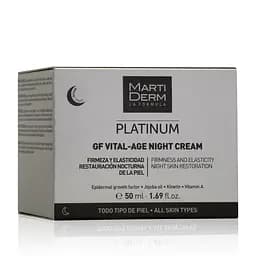 Крем нічний MartiDerm Platinum Gf Vital Age Night, 50 мл - мініатюра 3