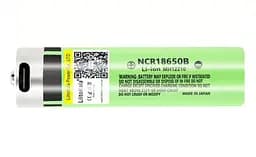 Акумулятор LiitoKala Lii-USB-34B 18650 3400mah із захистом (Зелений) - мініатюра 2