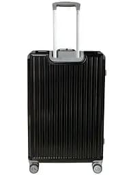 Валіза велика L Milano bag 013 полікарбонат Чорний - мініатюра 5