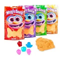 Кінетичний пісок Magic Sand помаранчевий 1 кг - мініатюра 2