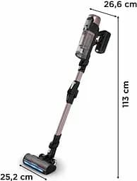 Rowenta Пилосос Rowenta безпровідний X-Force Flex 16.60 Aqua Animal, 315Вт, вологе прибирання, конт пилок -0.65л, автон. робота до 120хв, HEF system 99,9%, чорно-бронзовий - мініатюра 4