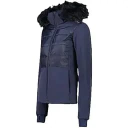 Куртка CMP Women's Stretch Twill Ski Jacket with Faux Fur Hood Dark Blue M (1097-31W0066F-N950 40) - мініатюра 3