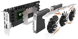 Відеокарта Gigabyte GTX 1080Ti 11Gb Gaming OC (GV-N108TGAMING OC-11GD) (GDDR5X, 352 bit, PCI-E 3.0 x16) Б/в - мініатюра 3