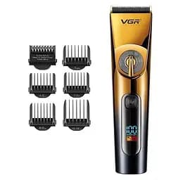 Профессиональная машинка для стрижки волос VGR V-663 с насадками