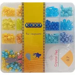 Набір бісеру для виготовлення креативних аксесуарів Bambi намистини, бісер, підвіски PL-15/01/02 