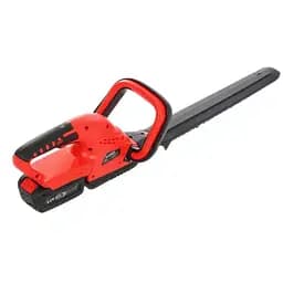 Кусторез электрический аккумуляторный Lugi 650 Вт красный по уходу за кустами растениями садом деревьями LUGIR