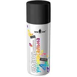 Емаль New Ton універсальна 9005 чорний мат аерозоль 400 мл