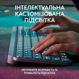 Клавіатура Logitech MX Keys S Wireless Pale Grey (920-011588) - мініатюра 4