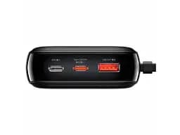 Портативна батарея Baseus Power Bank Qpow USB+TypeC PD3.0 QC3.0 Lightning 20000mAh Black - мініатюра 5