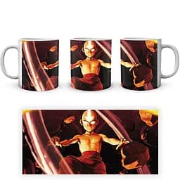 Кухоль GeekLand Аанг Avatar: The Last Airbender Aang AV 02.004 330 мл білий - мініатюра 4
