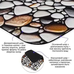 Вологопоглинаючий килимок 40x60CMx3MM (D) SW-00002551 - мініатюра 2