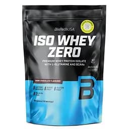 Протеїн BiotechUSA Iso Whey Zero 454 г Dark chocolate