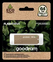 Flash Drive UME3 64GB USB3.0 Eco Friendly (UME3-0640EFR11) Goodram teh0021383 - мініатюра 6