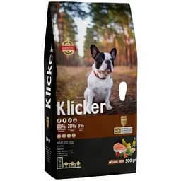 Сухой корм Klicker Холистик беззерновой для взрослых собак Малых пород с лососем 500 г