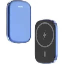 Зовнішній акумулятор JD MagSafe wireless JYD-PB10 10000mAh бездротовий магнітний 15/20W блакитний