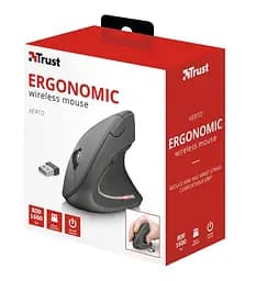 Комп'ютерна миша Trust Verto Ergonomic WL чорний teh0014063 - мініатюра 8