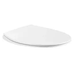 Сиденье для унитаза Mixxus Seat Cover Ellipse-2002 с микролифтом 460x370x60 мм MI6720, Белый