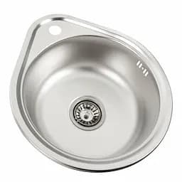 Кухонна мийка з нержавіючої сталі Platinum декор 4539 (0,6/170 мм), Decor - мініатюра 3