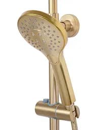 Душовя система Rea Vincent з термостотом brushed gold REA-P6602, Золотий - мініатюра 5