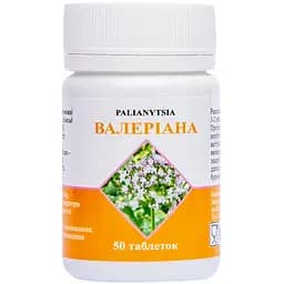 Дієтична добавка Palianytsia Валеріана 50 таблеток