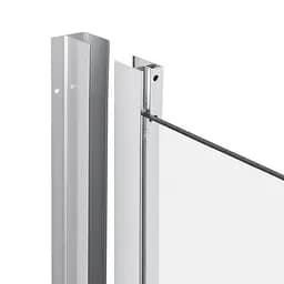 Душова кабіна Qtap Taurus CRM1099SC6 Clear 2020x900x900 мм + піддон Tern 309912C 90x90x12 см із сифоном - мініатюра 2
