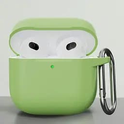 Чохол для навушників Silicone Case для AirPods 4 Matcha Green [122747] - мініатюра 3
