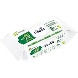 Серветки вологі для прибирання Ultra Compact універсальні з ароматом яблука 100 шт.