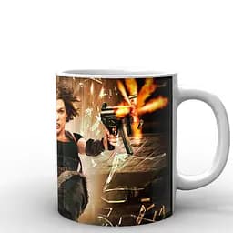 Кухоль GeekLand Resident Evil Обитель зла стрілянина RE.02.024 330 мл білий