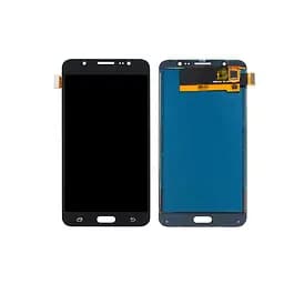 Дисплей для Samsung J710 Galaxy J7 2016 с черным тачскрином с регулируемой подсветкой