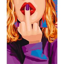 Набор для росписи ArtCraft Мой ответ - Нет по номерам 40х50 см (10321-AC)