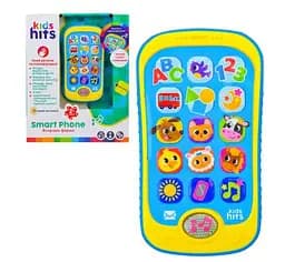 Дитячий розвиваючий телефон Limo Toy Перші знання Kids Hits Smart Phone, Яскрава ферма укр., KH03/003 - мініатюра 2