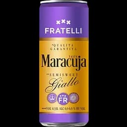 Набір напоїв винних Fratelli Moscato слабоалкогольних газованих: Bianco напівсолодкий білий + Bongo білий напівсолодкий + Maracuja Giallo білий напівсолодкий + Rosso червоний напівсолодкий + Fragolino Bianco білий напівсолодкий 3.3 л (10 шт. х 0.33 л) - мініатюра 5