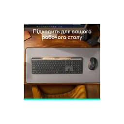 Клавіатура Logitech Slim Solar+ Bluetooth Graphite (920-013764) - мініатюра 8