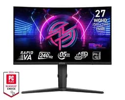 Монітор MSI MAG 275CQRXF