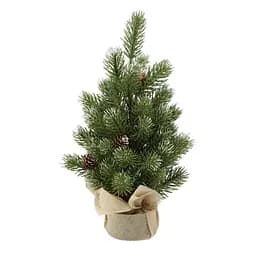 Ялинка штучна Chomik засніжена з натуральними шишками 35 см (GOS0288)