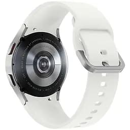 Samsung Galaxy Watch 4 (1.20", 396x396, 16 ГБ, Wear OS, Bluetooth 5.0) Срібний (Grade C) Seller Refurbished - мініатюра 3