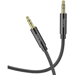 Кабель Hoco UPA19 AUX audio cable L=2M черный