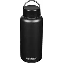 Пляшка для води Klean Kanteen Wide Loop Cap 1182 мл Чорний (1017-1009497)