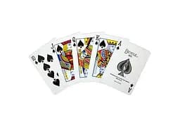Карти гральні United States Playing Card Company Bicycle MetalLuxe Crimson (blue) (02440-1) - мініатюра 2