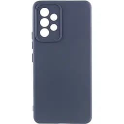 Чохол Silicone Cover Lakshmi Full Camera A для Samsung Galaxy A54 5G Синій / Midnight blue, Full camera