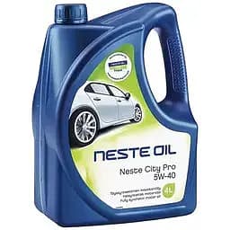 Моторна олива Neste City Pro 5W-40, 4 л