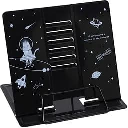 Подставка для книг "Котик Космонавт" LTS-8164 Металллическая Вид 1