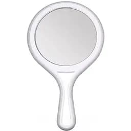 Дзеркало двостороннє Titania в рамі з ручкою 12.5 см біле (1535)